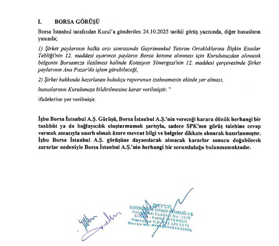 | Rota Borsa