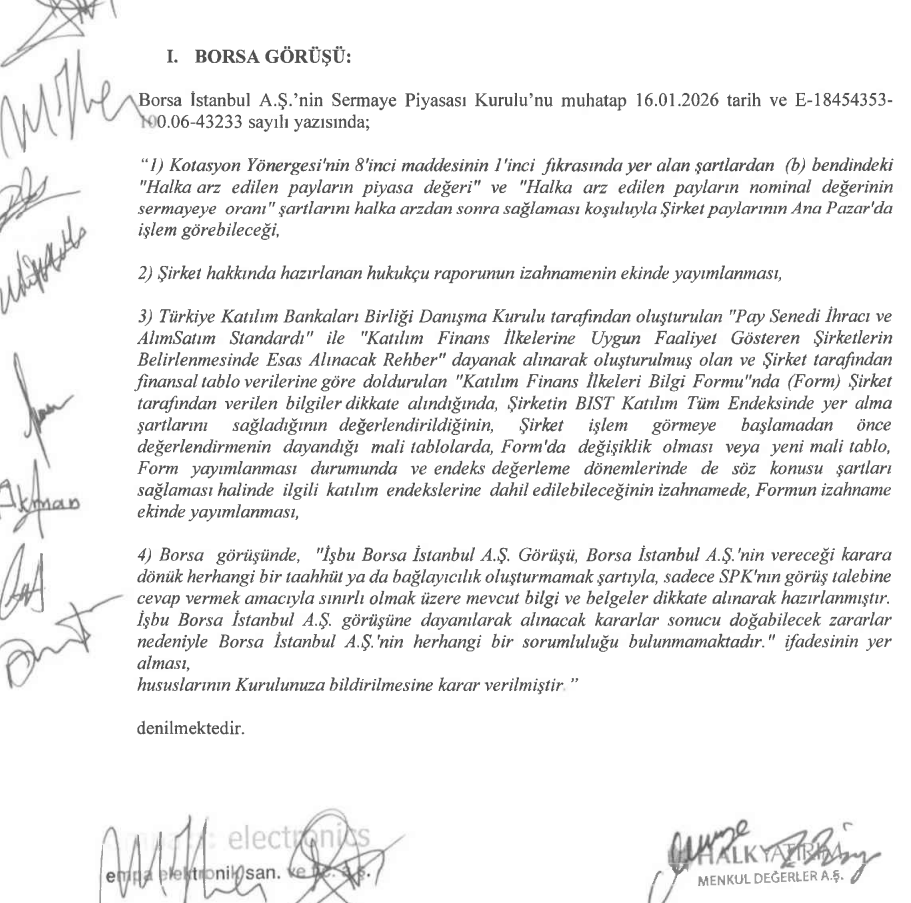 Empa Elektronik katılım endeksine uygun mu? Empa Elektronik caiz mi? Halka arz helal mi? | Rota Borsa