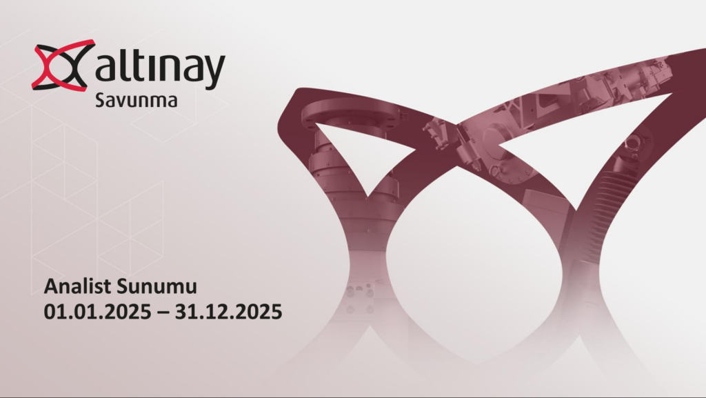 Altınay Savunma'dan (ALTNY) yatırımcı bilgilendirme sunumu | Rota Borsa Altınay Savunma'dan (ALTNY) yatırımcı bilgilendirme sunumu | Rota Borsa