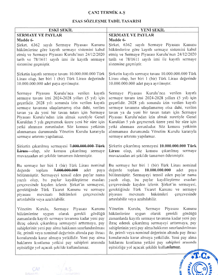 SPK, Çan2 Termik'in (CANTE) başvurusuna onay verdi | Rota Borsa SPK, Çan2 Termik'in (CANTE) başvurusuna onay verdi | Rota Borsa