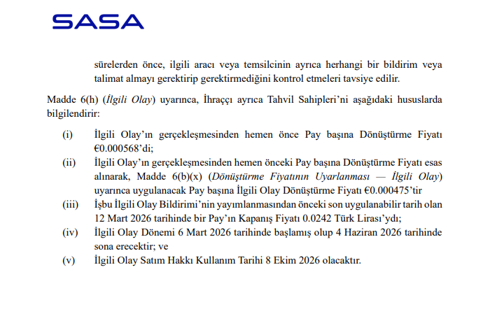 Sasa Polyester'in (SASA) PDT ihracında yeni gelişme | Rota Borsa