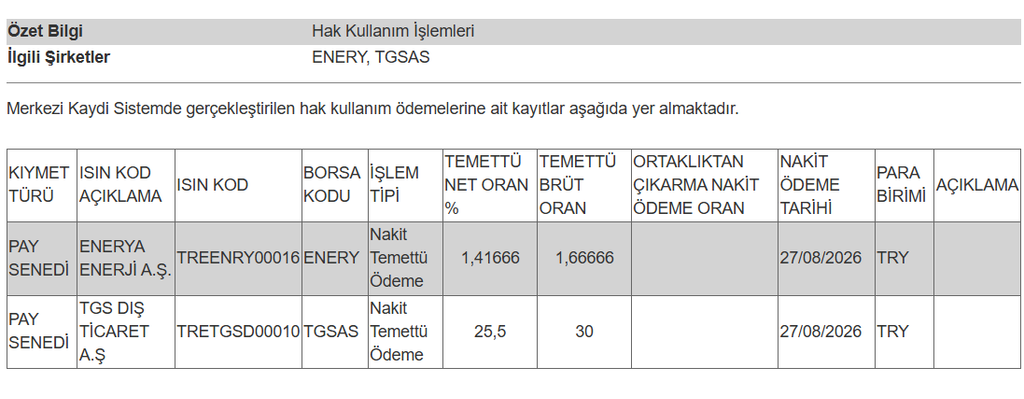 2 şirketin temettü ödemesi hesaplara yattı | Rota Borsa 2 şirketin temettü ödemesi hesaplara yattı | Rota Borsa