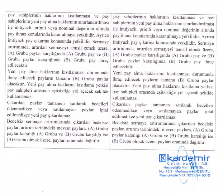 Kardemir Çelik'ten (KARCL) SPK başvurusu | Rota Borsa Kardemir Çelik'ten (KARCL) SPK başvurusu | Rota Borsa