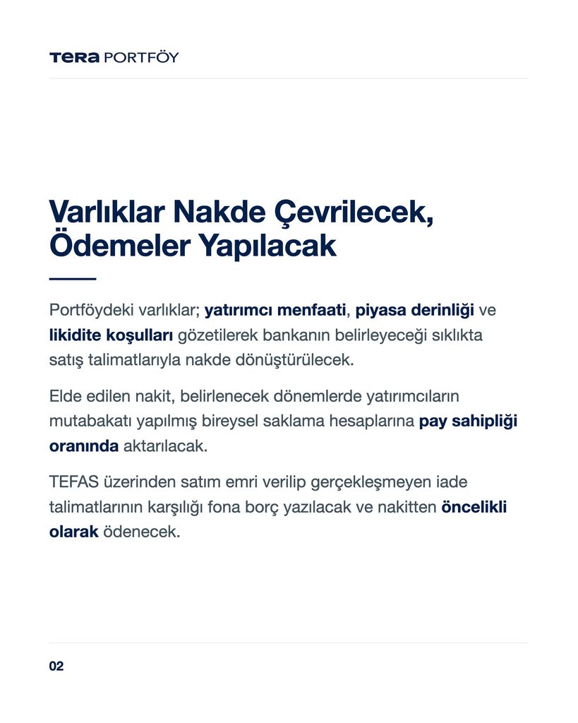 TERA Portföy'den kamuoyu açıklaması | Rota Borsa TERA Portföy'den kamuoyu açıklaması | Rota Borsa