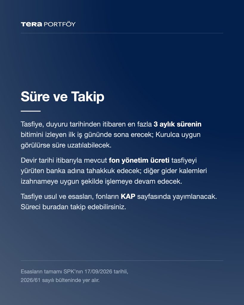 TERA Portföy'den kamuoyu açıklaması | Rota Borsa TERA Portföy'den kamuoyu açıklaması | Rota Borsa